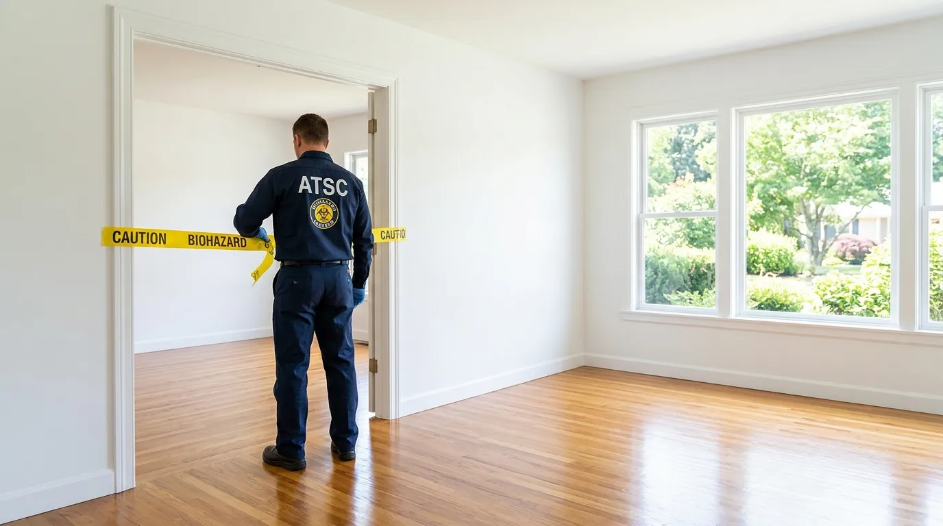 Certified biohazard cleanup crew performing Decomposition Cleanup in Pembroke Park