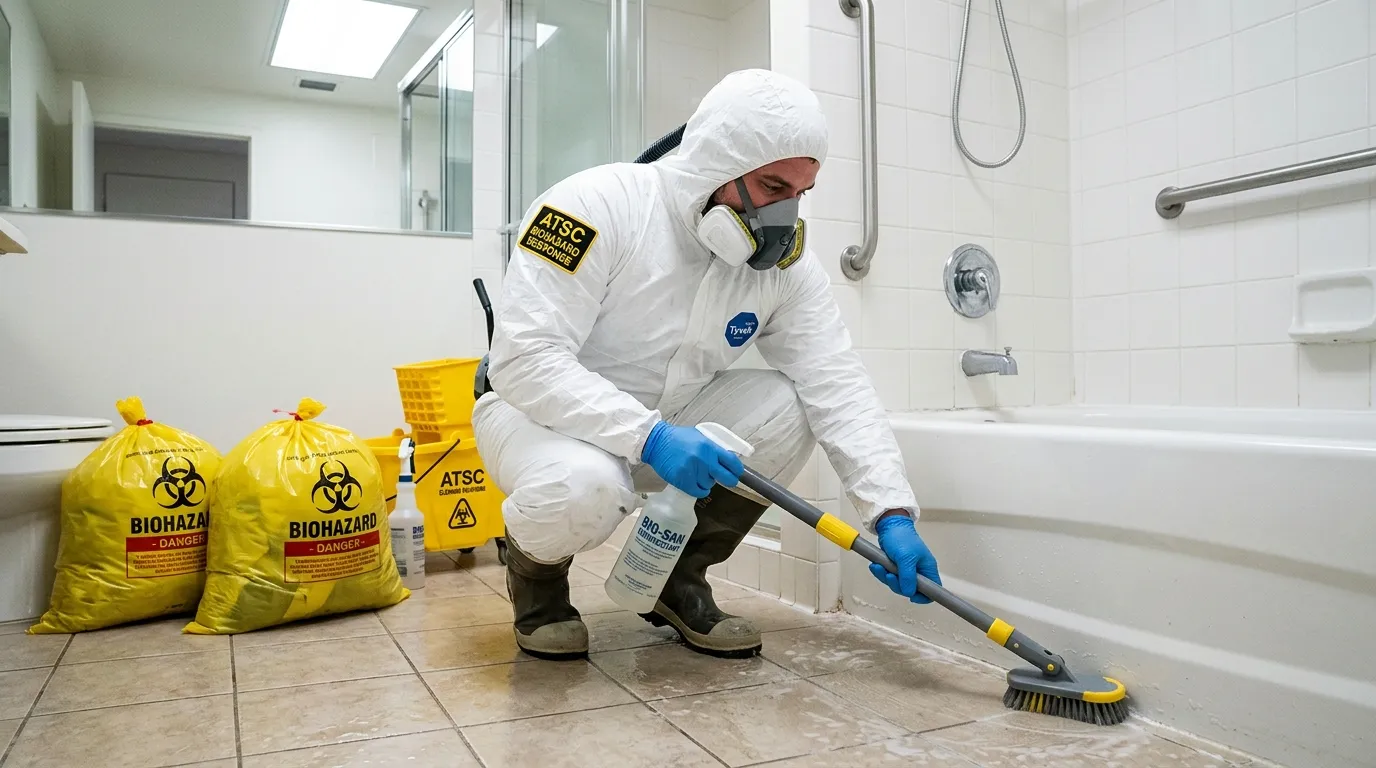 Decontamination equipment deployed for Blood Cleanup in Pembroke Park